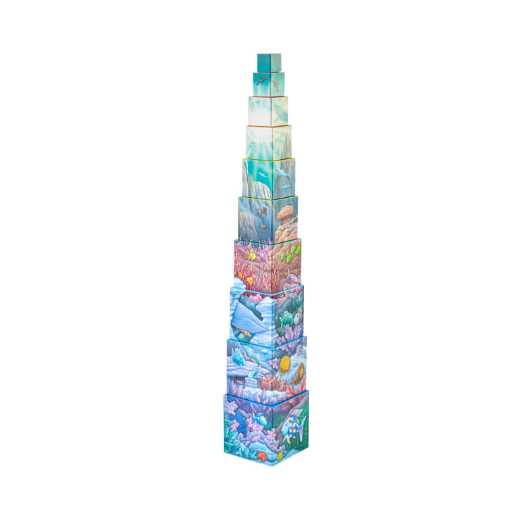 Stapelturm Glitzer Der Regenbogenfisch