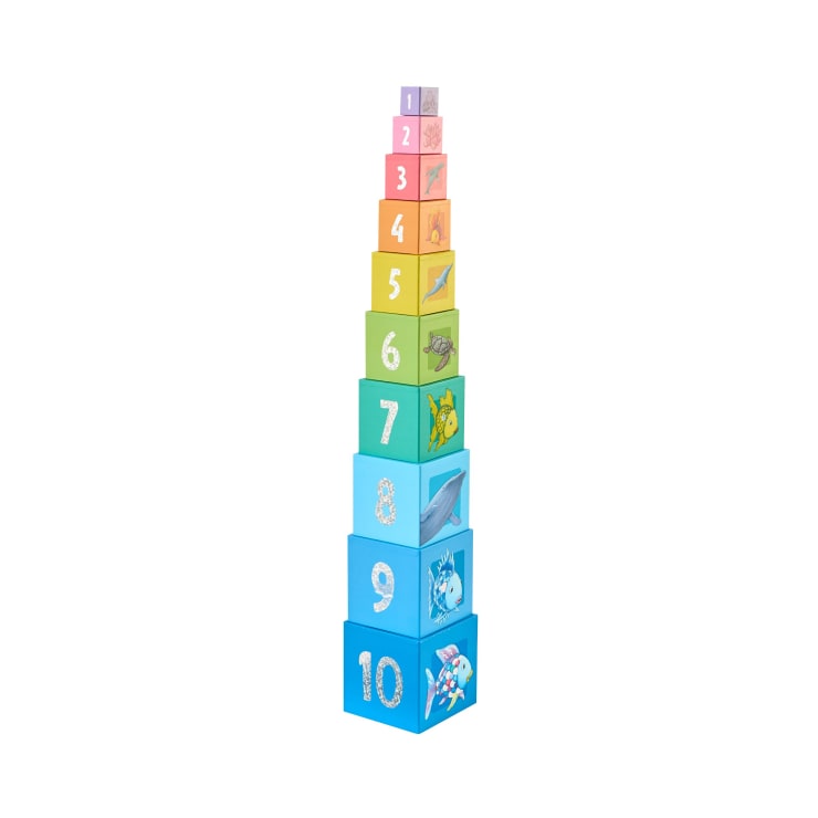 Stapelturm Glitzer Der Regenbogenfisch