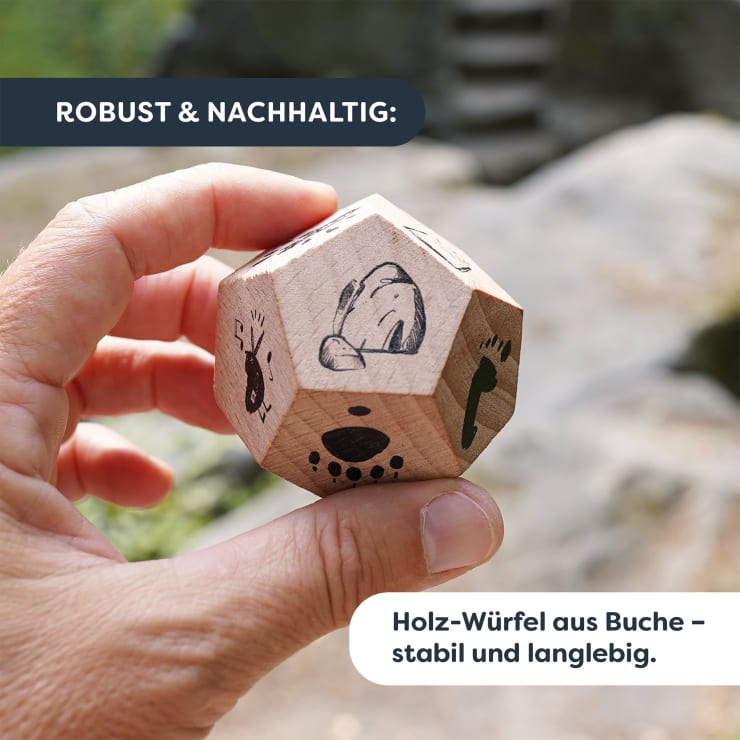 Terra Kids Entscheidungswürfel für Kinder, Holz, ab 4 Jahre