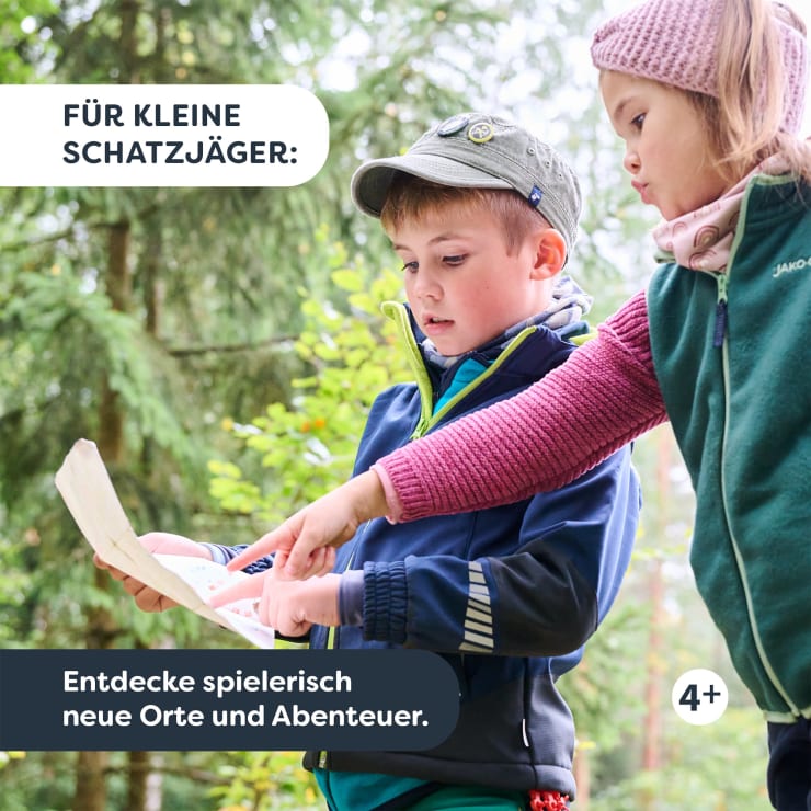 Terra Kids Kinder-Stempelset für Schatzsuche, inkl. Stempelkissen