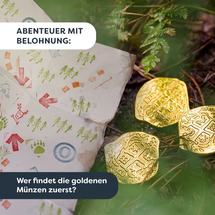 Terra Kids Kinder-Stempelset für Schatzsuche, inkl. Stempelkissen