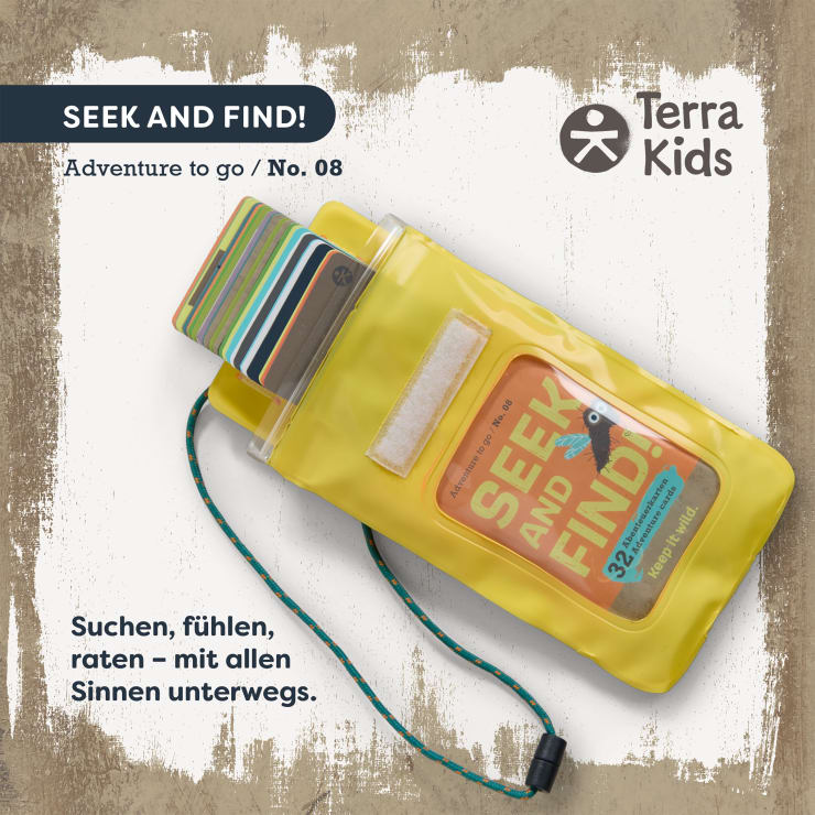Terra Kids Outdoor Suchspiel für Kinder, Suchen & Finden, ab 4 Jahren