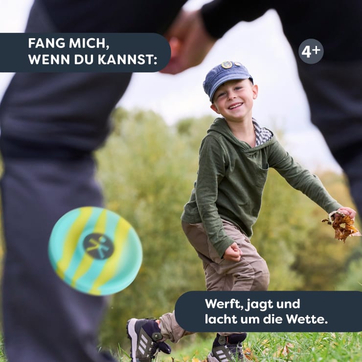 Terra Kids Pocket-Frisbee, Mini-Frisbee für Kinder, 2 Stück, ab 4