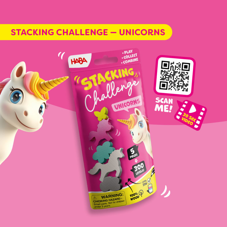 Stacking Challenge – Unicorns