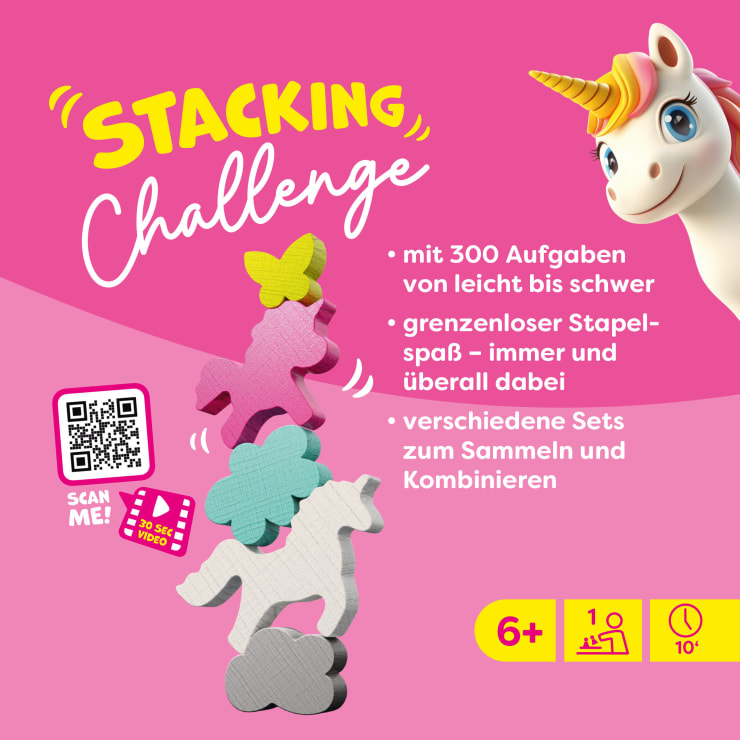 Stacking Challenge – Unicorns