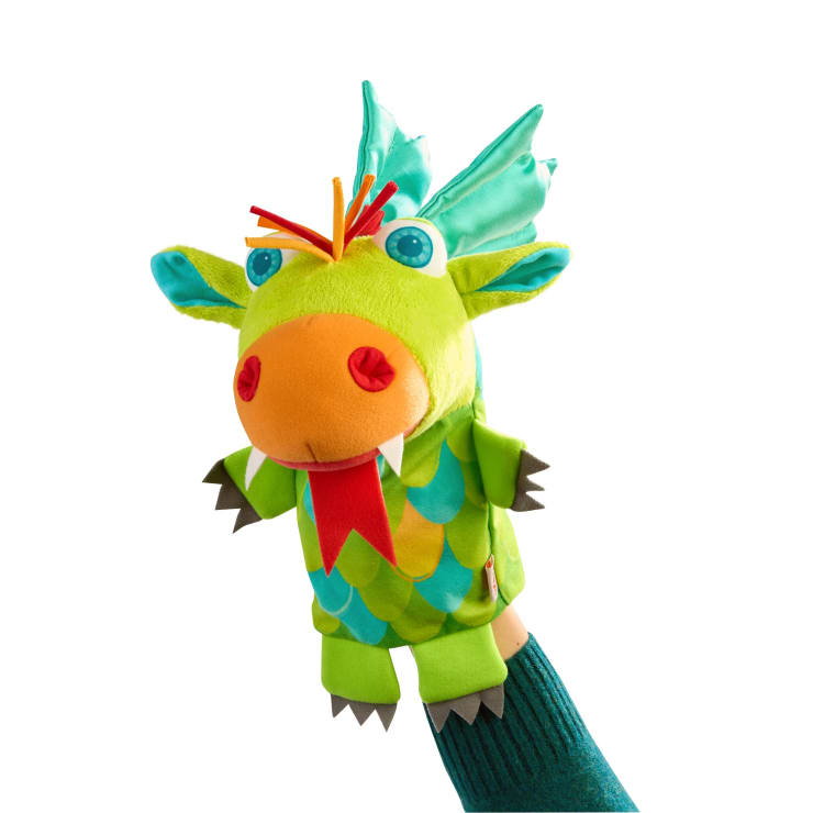 Handpuppe Drache Motzbert