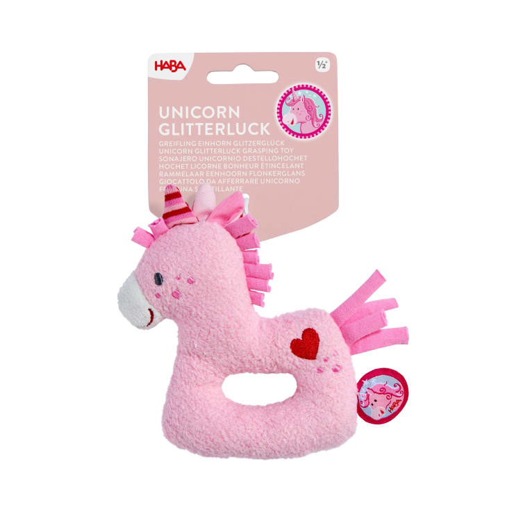 Greifling Einhorn Glitzerglück