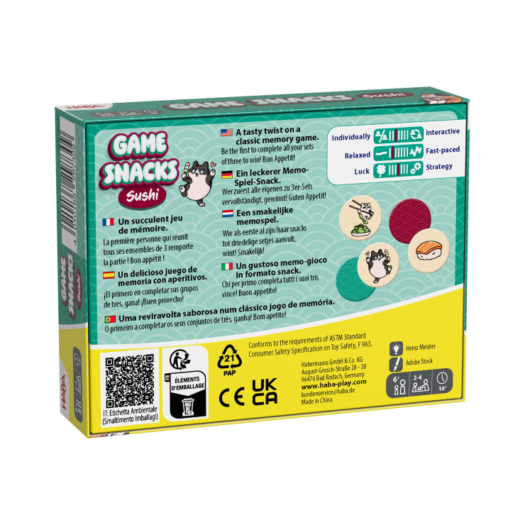 Game Snacks – Sushi