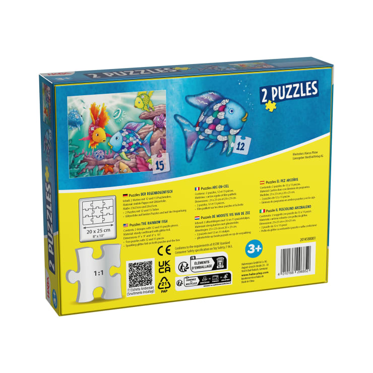 2 Puzzles - Rainbow Fish
