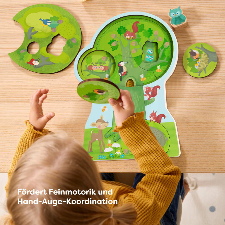 Wooden Puzzle Forest Animals