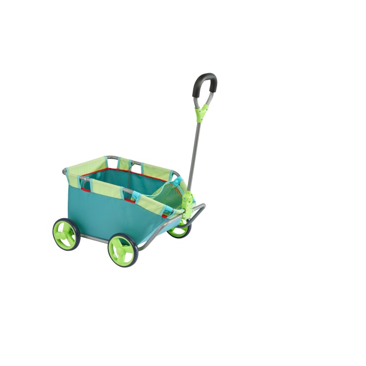 Puppen-Bollerwagen – Türkis