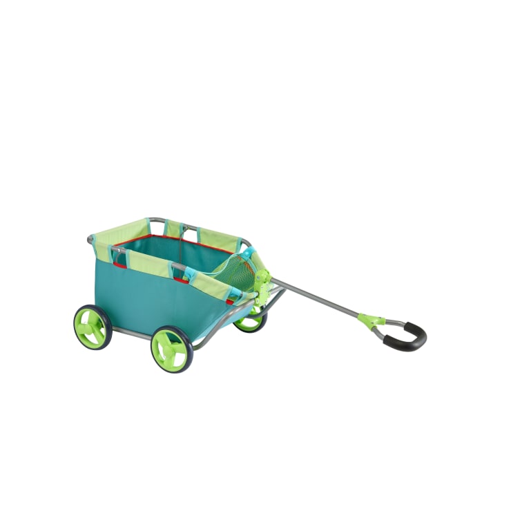 Puppen-Bollerwagen – Türkis