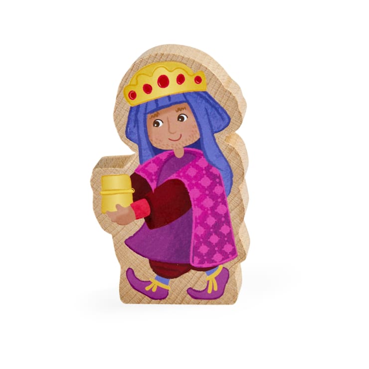Spielkoffer, Weihnachtskrippe, mit 24 Holzfiguren, ab 18 Monaten