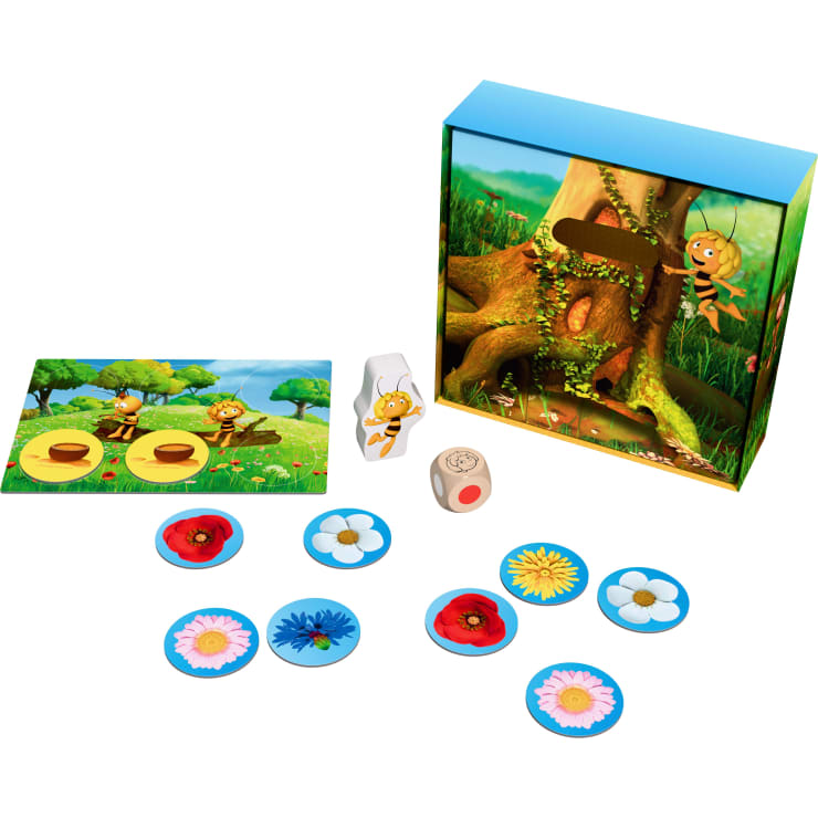 Meine ersten Spiele – Biene Maja Honigbaum, Farben-Zuordnung, ab 2 J.