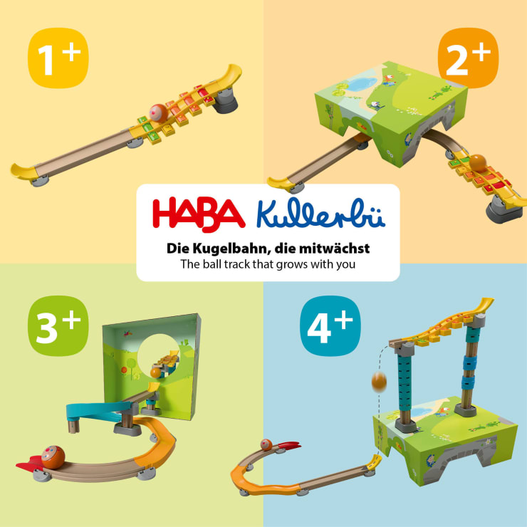 Kullerbü Kugelbahn Klangtreppe Step by Step