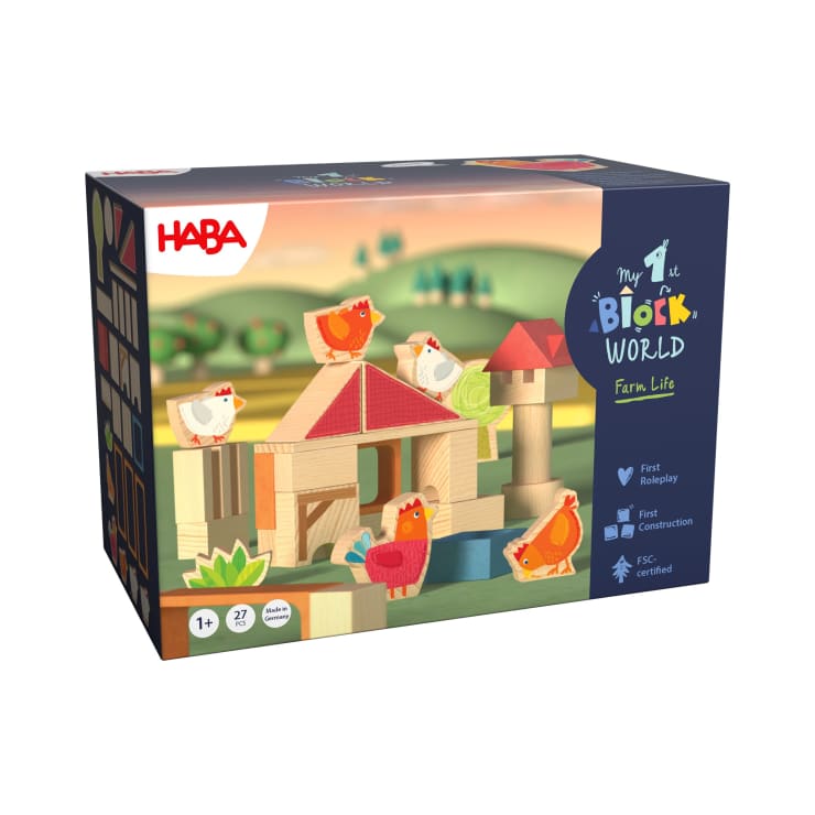 Meine erste Bausteinwelt – Hühnerhof Kikeriki