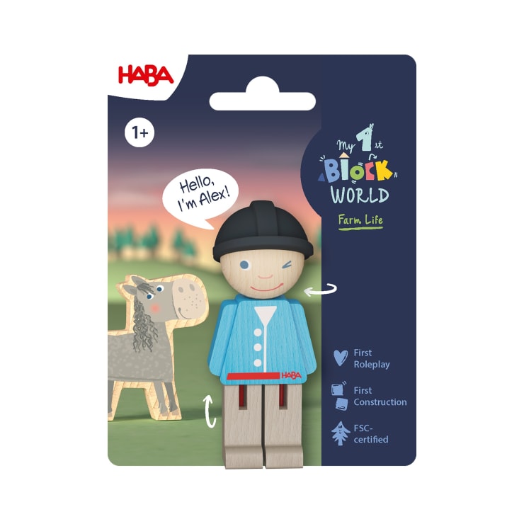 My 1st Block World – Horseback Rider Alex