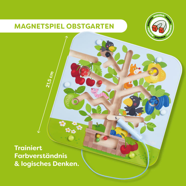 Magnetspiel Obstgarten