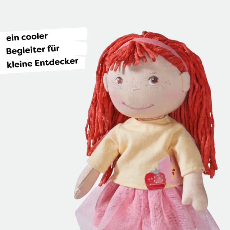 Stoffpuppe Ava, 30 cm