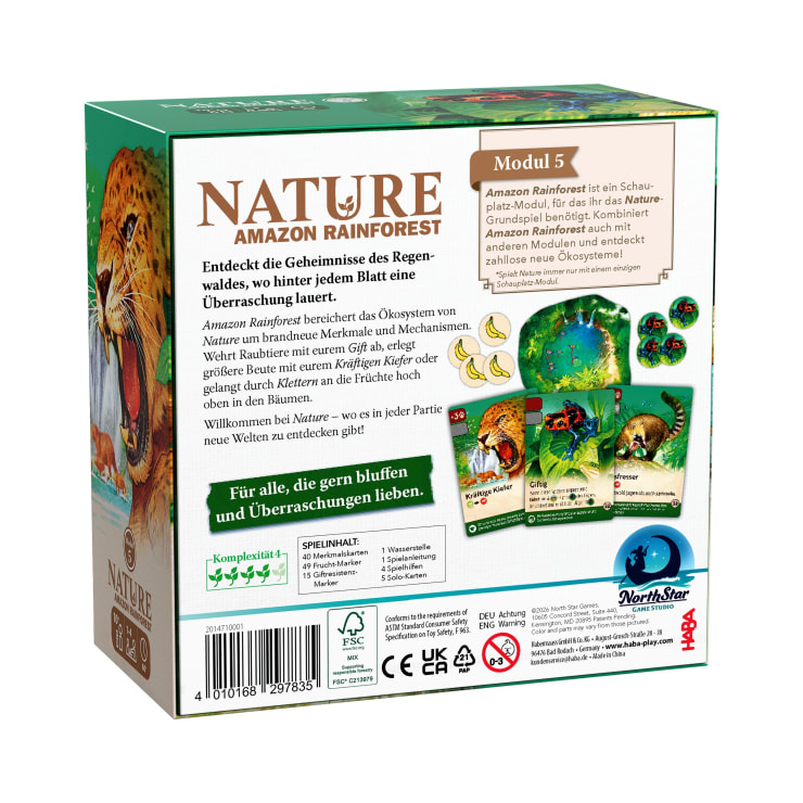 Nature Amazon Rainforest, Erweiterung Modul 5, ab 10 Jahren