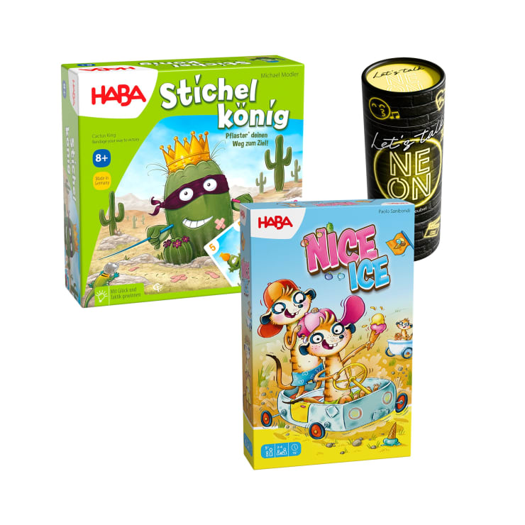 Reisespiele-Set, 3-teilig, ab 6 Jahren