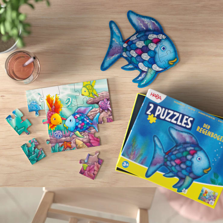 2 Puzzles - Rainbow Fish