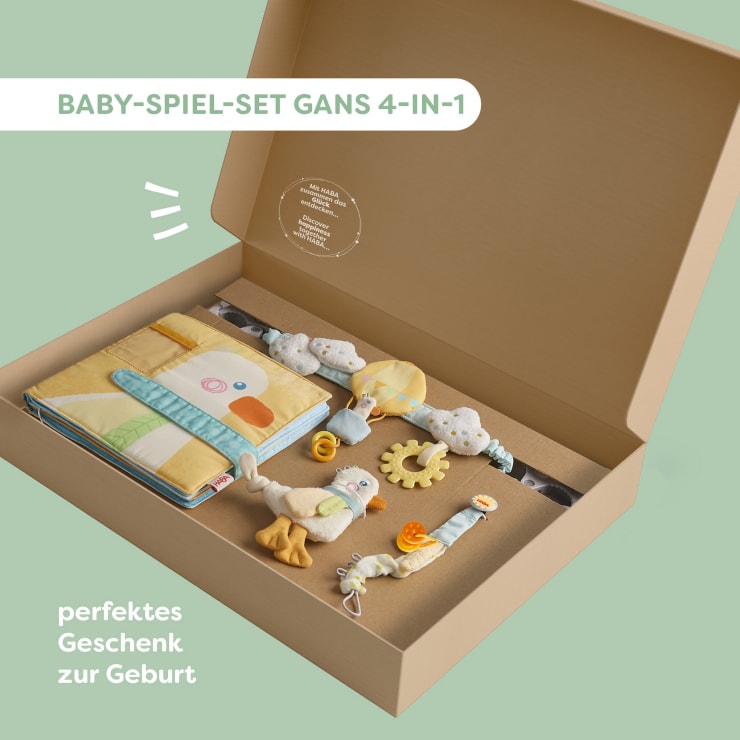 Baby-Spiel-Set Gans 4-in-1