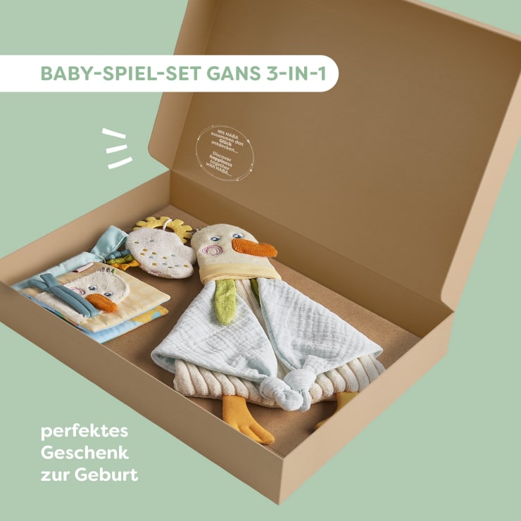 Baby Play Set Goose 3-in-1