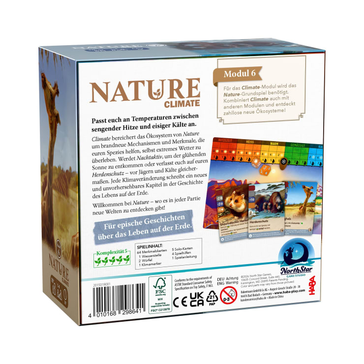 Nature Climate, Erweiterung Modul 6, ab 10 Jahren
