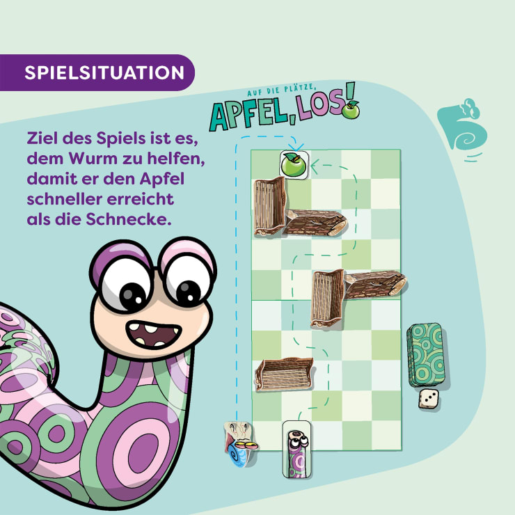 Auf die Plätze, Apfel, Los!