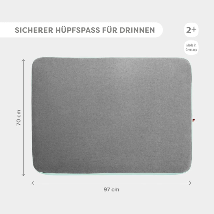 Indoor-Hüpfpolster, klein, Aqua