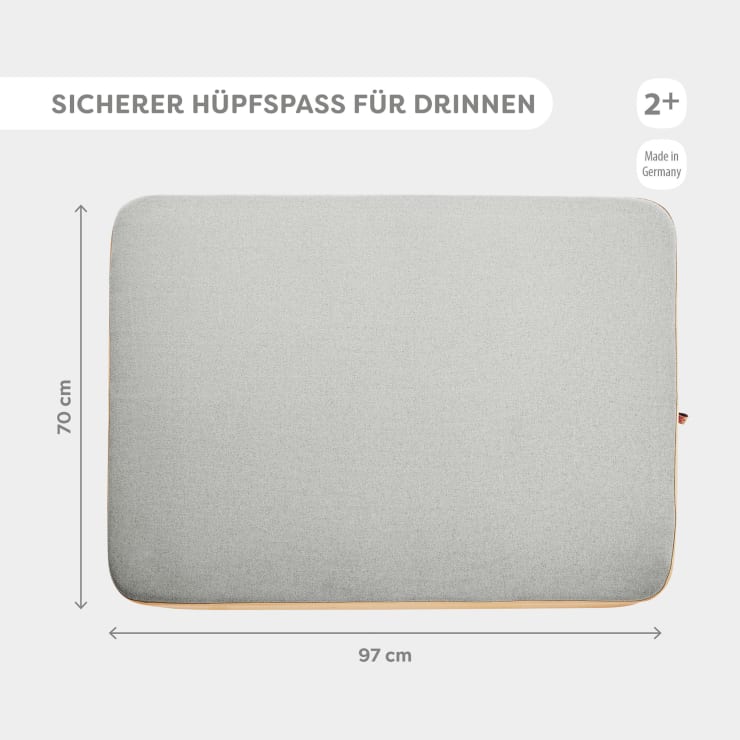 Indoor-Hüpfpolster, klein, Rosa