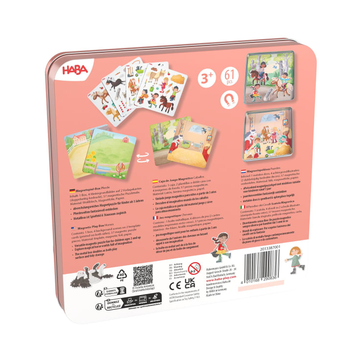 Magnetic Play Set: Horses