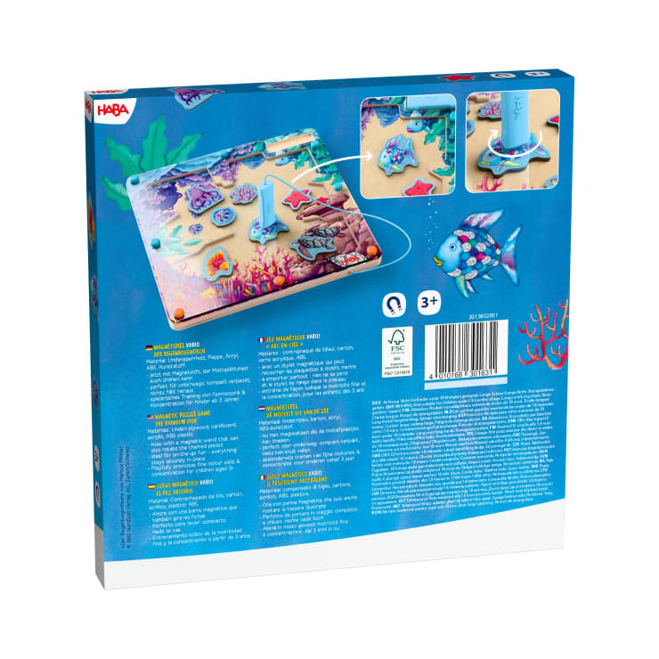 Magnetic Puzzle Game  The Rainbow Fish