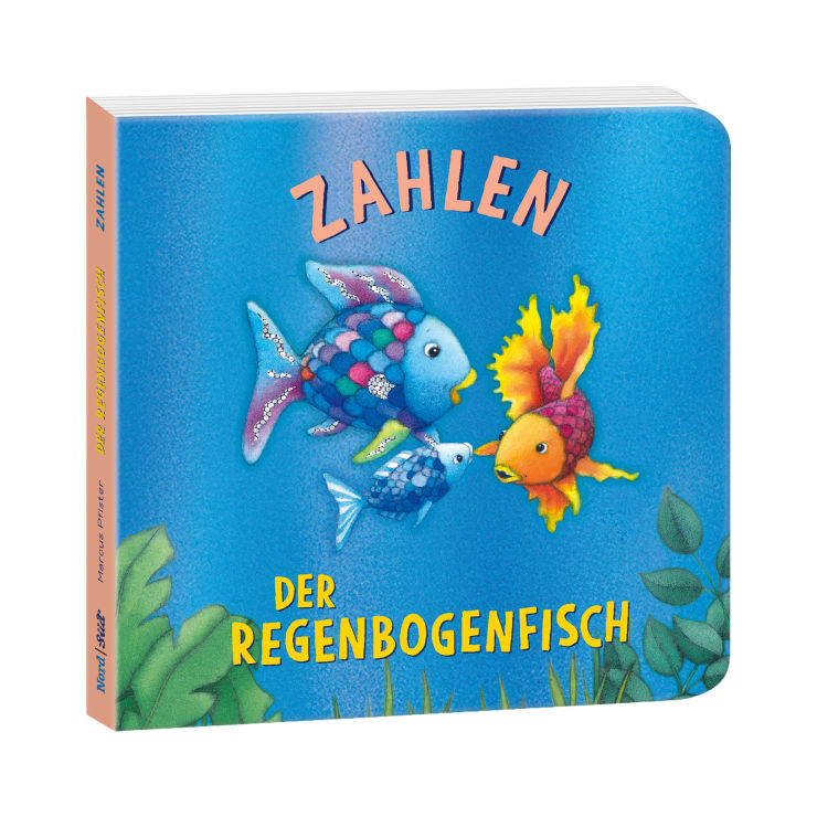 Der Regenbogenfisch Zahlen 24S. Pappband