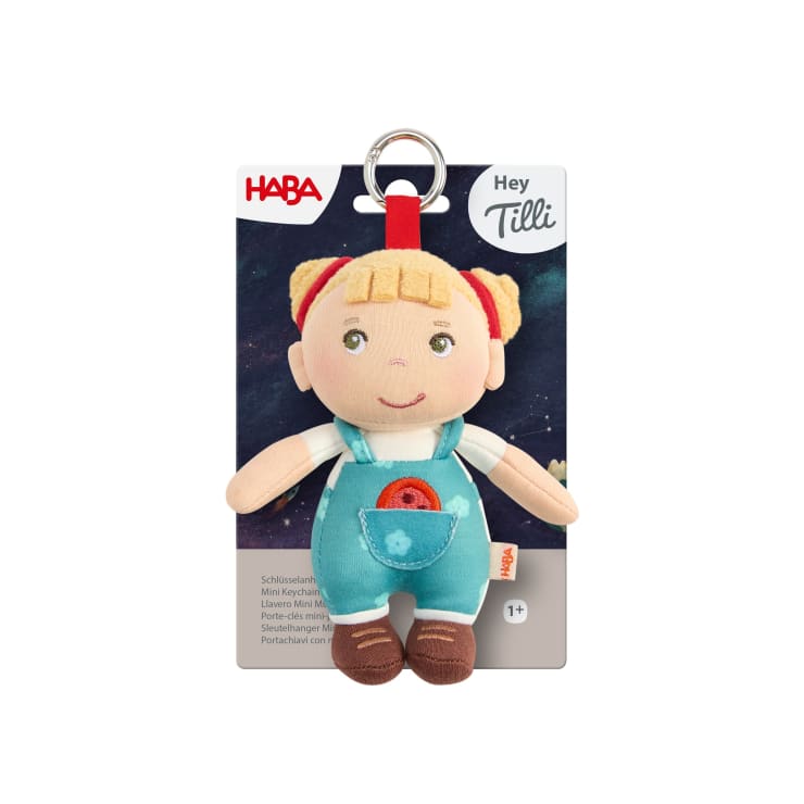 Schlüsselanhänger Mini‑Puppe Tilli