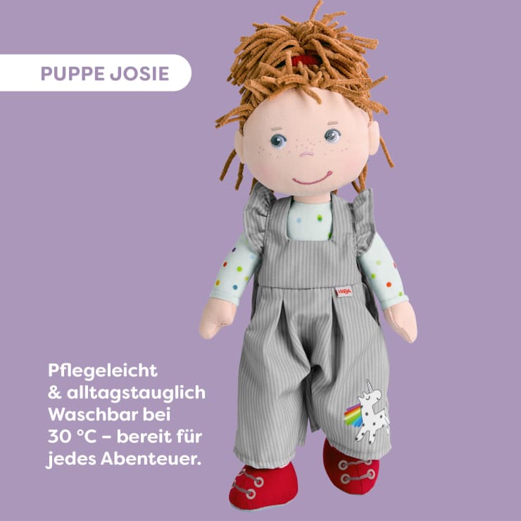 Stoffpuppe Josie, 30 cm