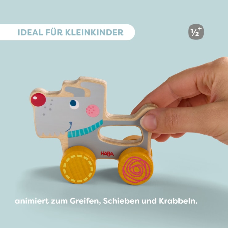 Schiebefigur Hund