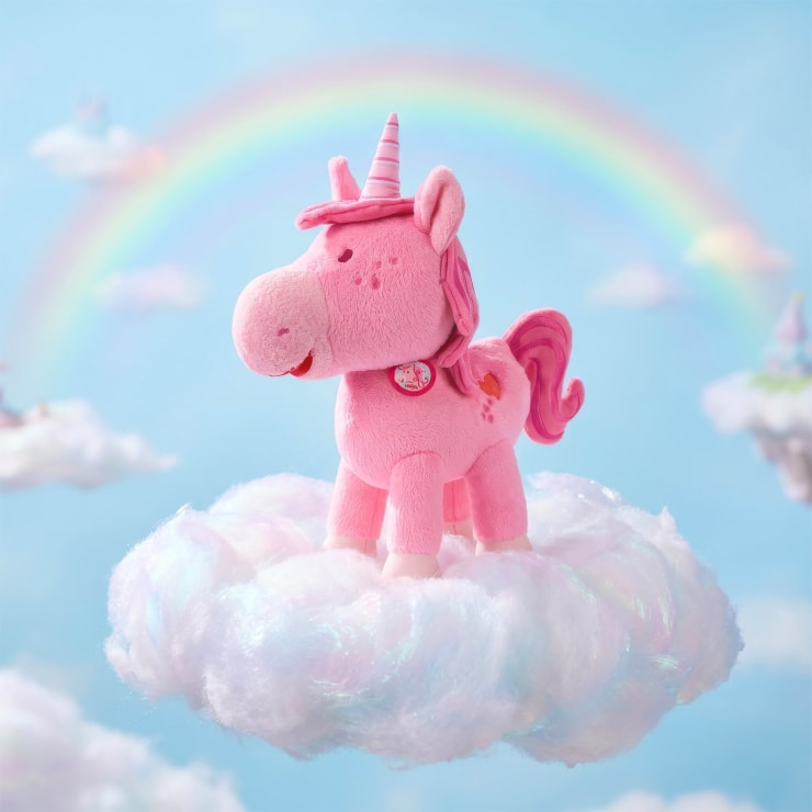 Kuscheltier Einhorn Glitzerglück