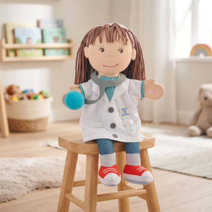 Handpuppe Ärztin