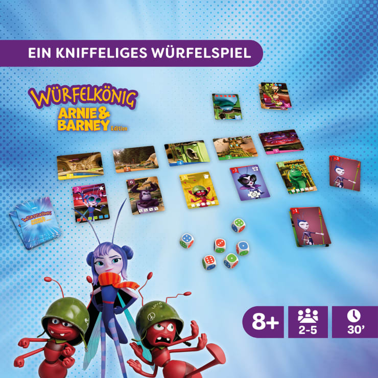 Würfelkönig, Edition Arnie & Barnie, Würfelspiel, ab 8 Jahren