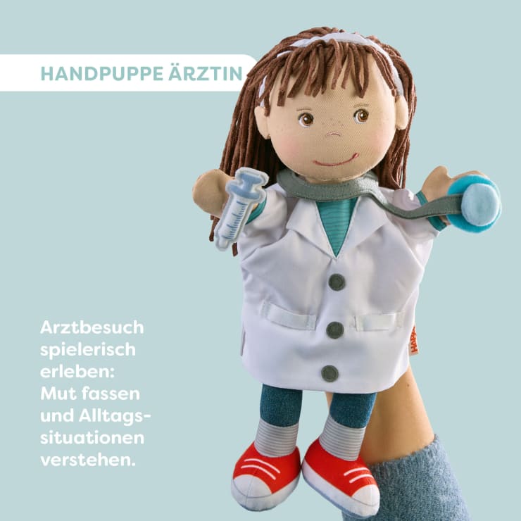 Handpuppe Ärztin