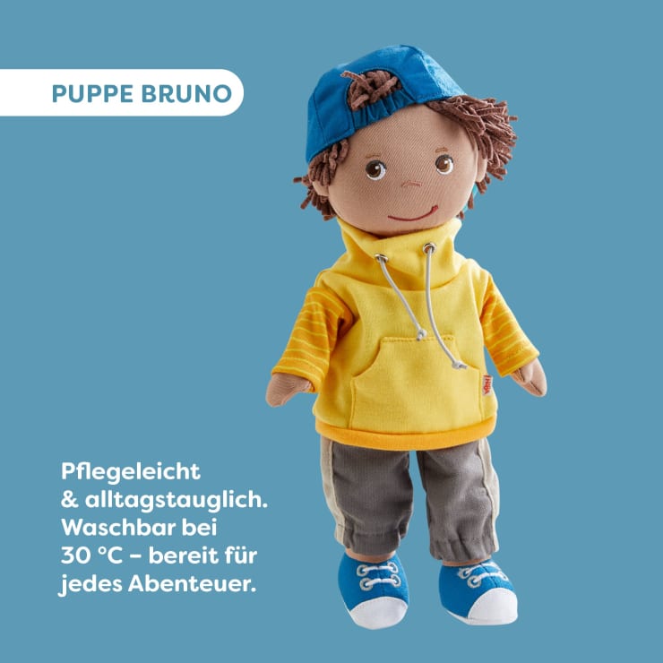 Stoffpuppe Bruno, 30 cm