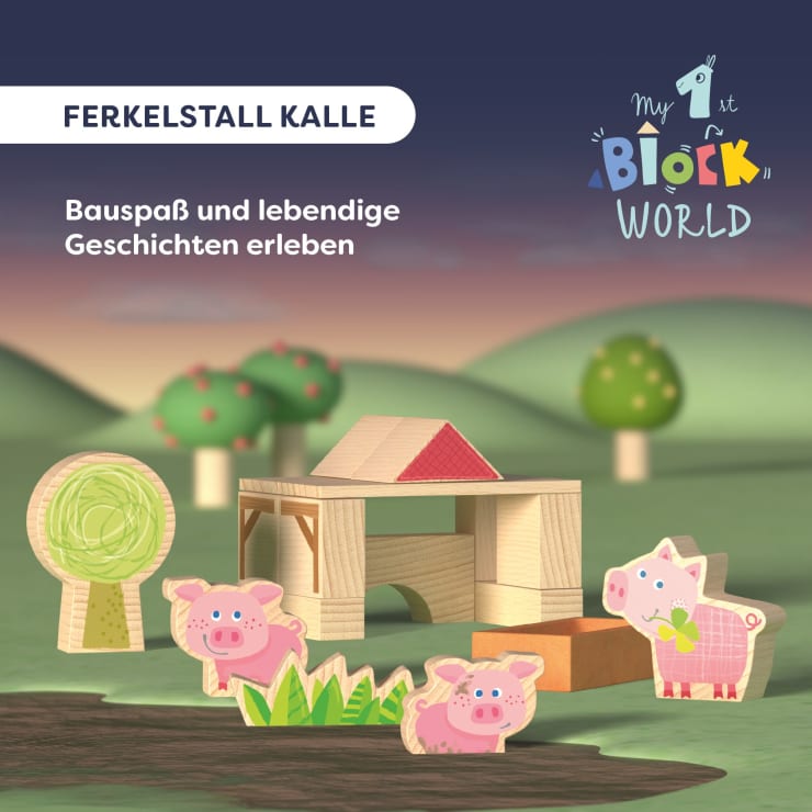 My 1st Block World – Ferkelstall Kalle