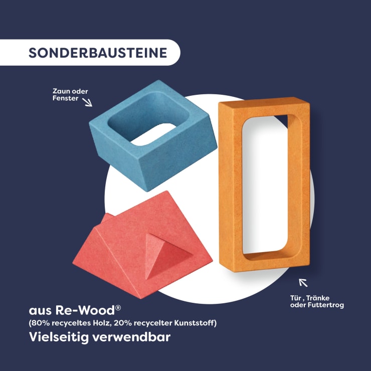 Meine erste Bausteinwelt – Hühnerhof Kikeriki