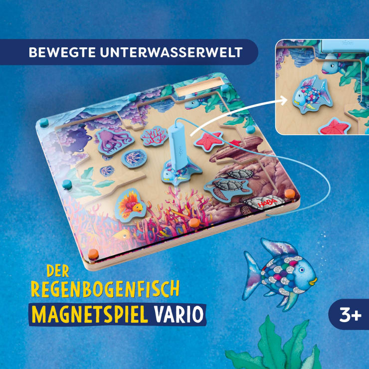 Magnetic Puzzle Game  The Rainbow Fish