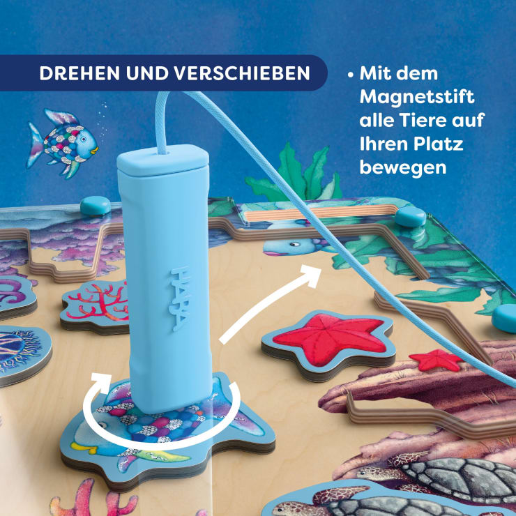 Magnetic Puzzle Game  The Rainbow Fish
