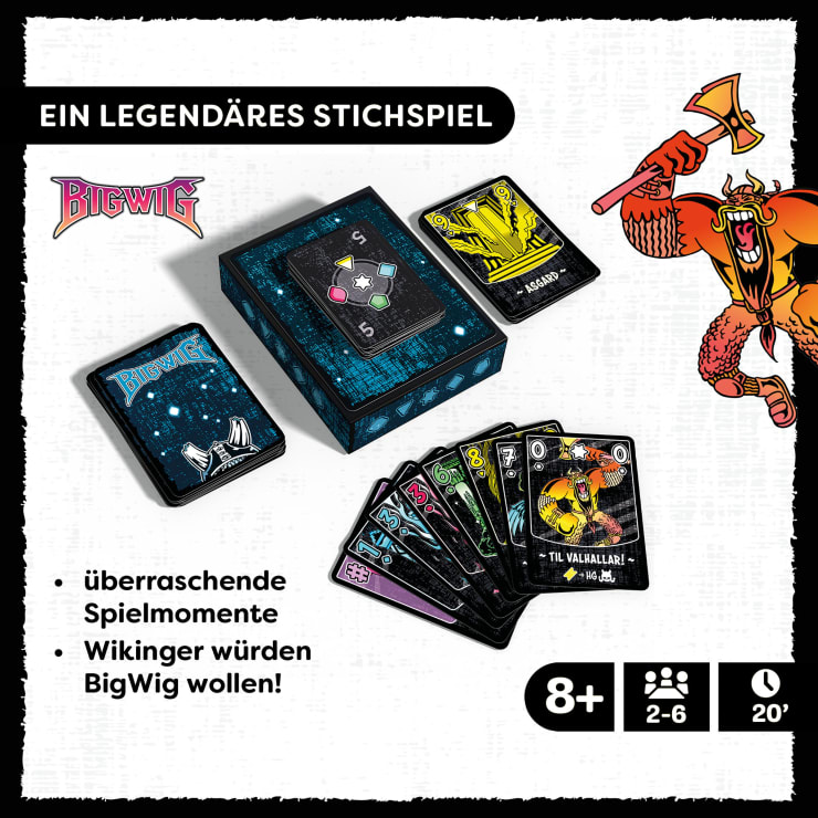 BigWig - Trick the Gods! Stichspiel, ab 8 Jahren