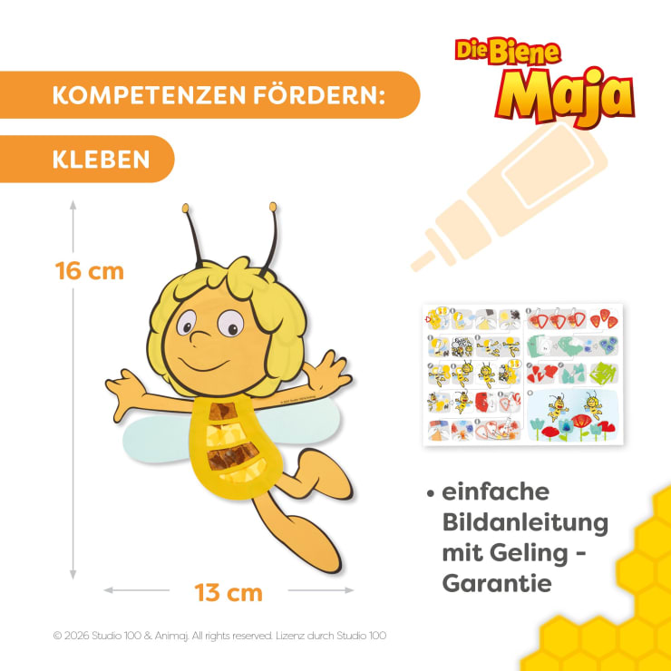 Craft Set – First Gluing Window Art with Maya the Bee