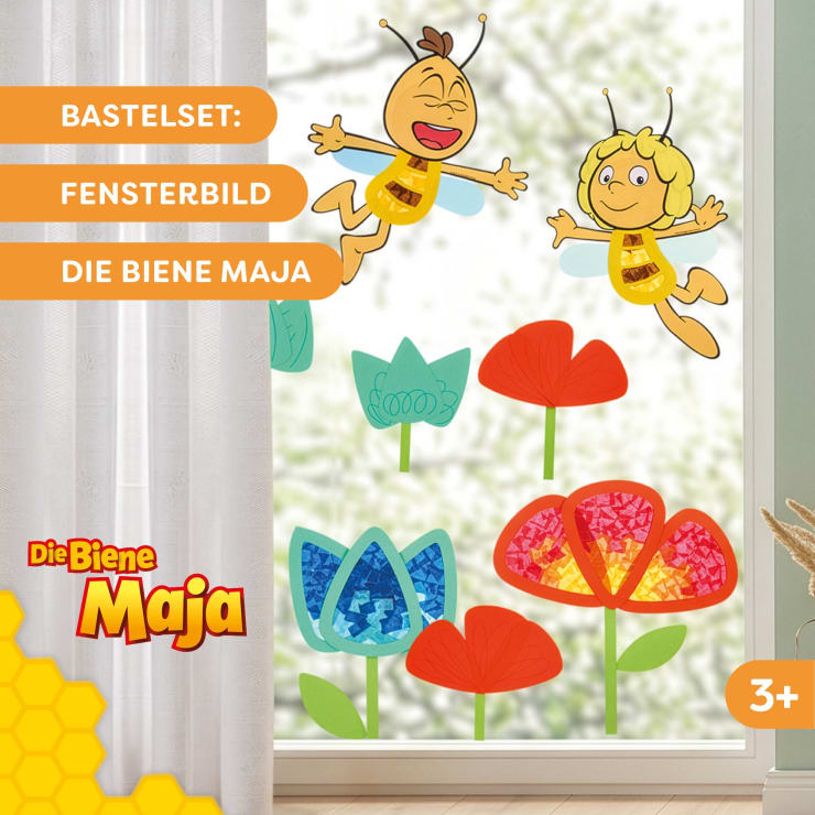 Craft Set – First Gluing Window Art with Maya the Bee